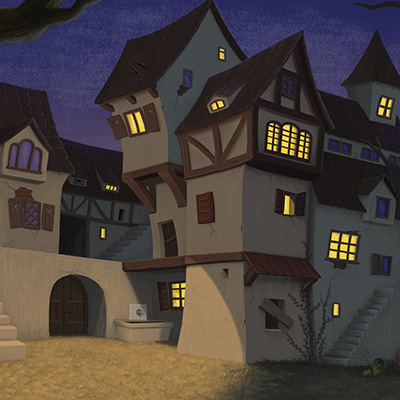online game's set design (Franziska Bachmaier)